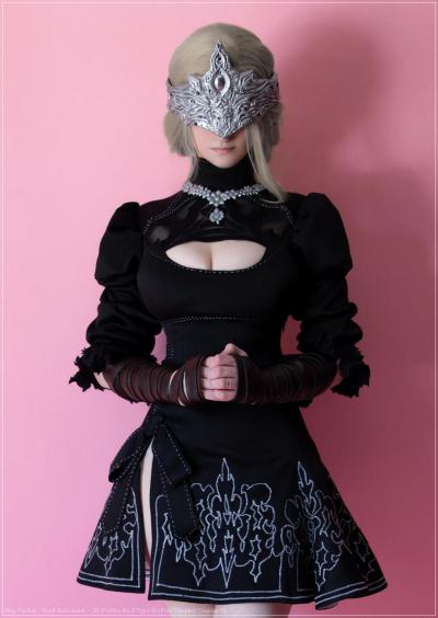 NieR AutomatA - 2B (YoRHa No.2 Type-B) (Fire Keeper) Cosplay
