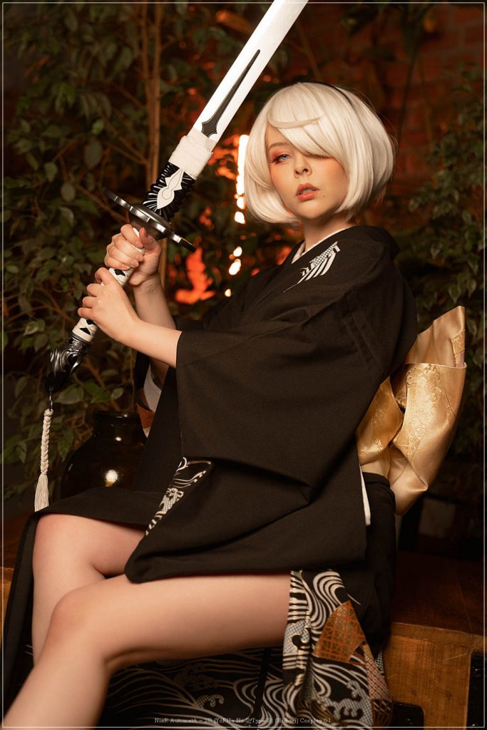 NieR AutomatA - 2B (YoRHa No.2 Type-B) (Shibari) Cosplay - provocative show NieR AutomatA - 2B (YoRHa No.2 Type-B) (Shibari) Cosplay - provocative show