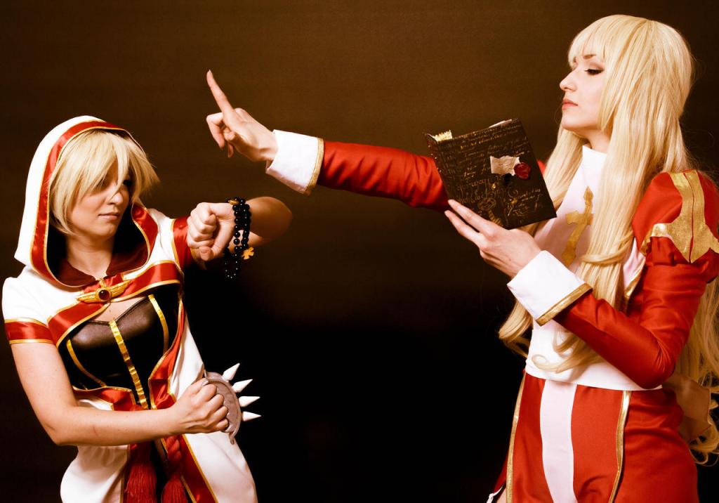 Ragnarok Online - High Priest &amp; Gunslinger &amp; Monk Cosplay - full length photo