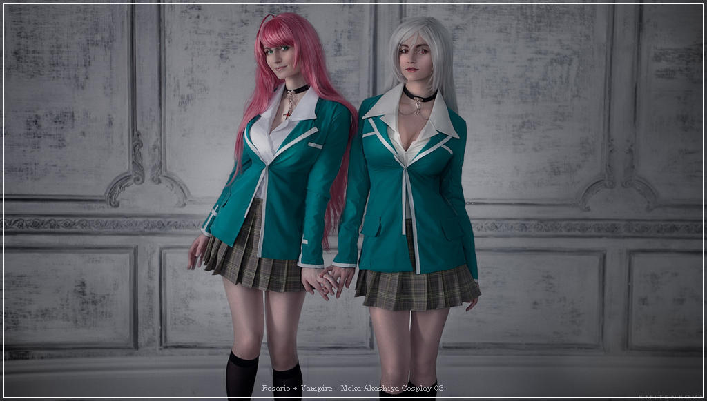Rosario + Vampire - Moka Akashiya Cosplay - recreation