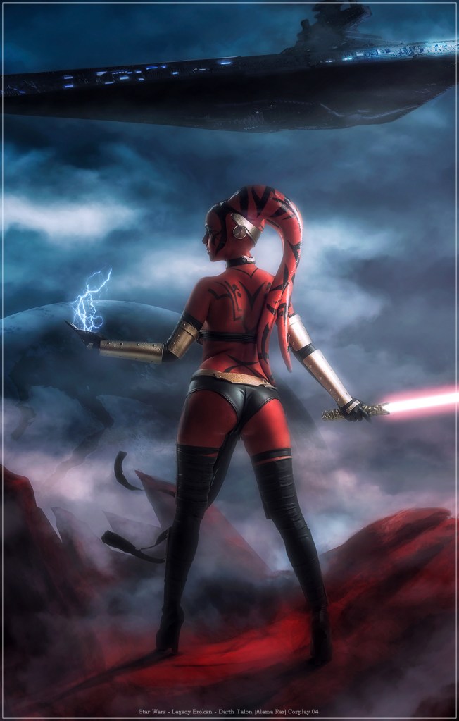 Star Wars - Legacy Broken - Darth Talon (Alema Rar) Cosplay - delicate portrait