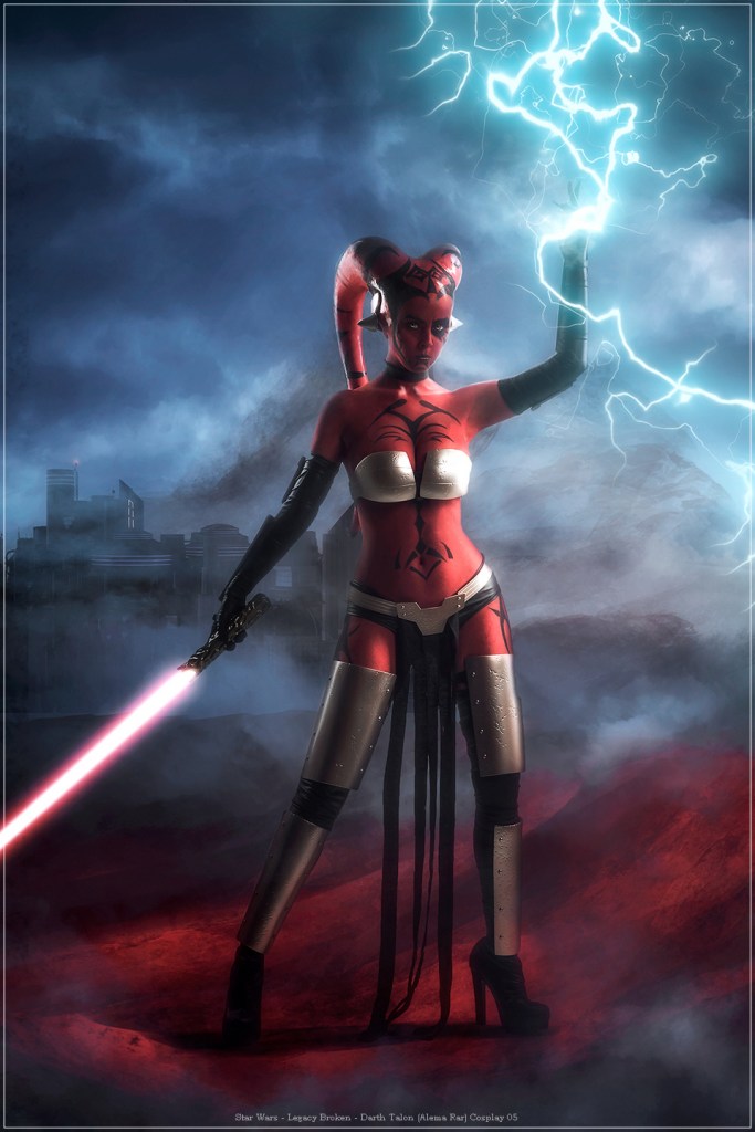 Star Wars - Legacy Broken - Darth Talon (Alema Rar) Cosplay - light aesthetic
