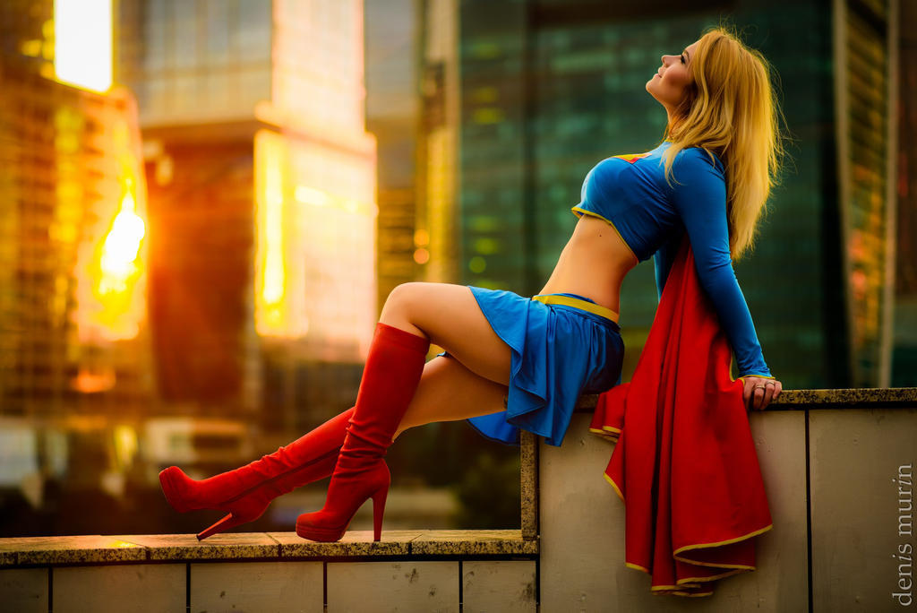 Supergirl - Kara Zor-El Cosplay - artistic framing portrait