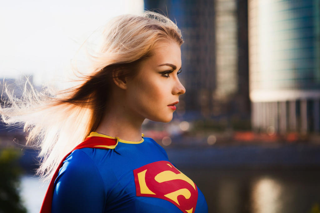 Supergirl - Kara Zor-El Cosplay - delicate character portrait