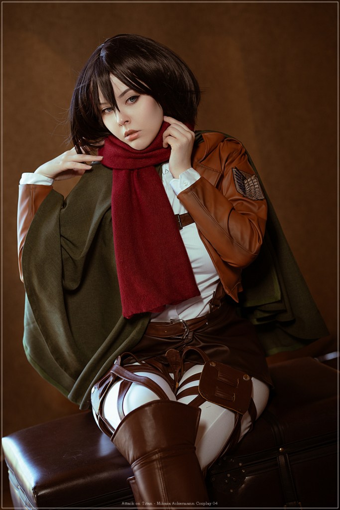 attack on titan mikasa ackermann cosplay 04
