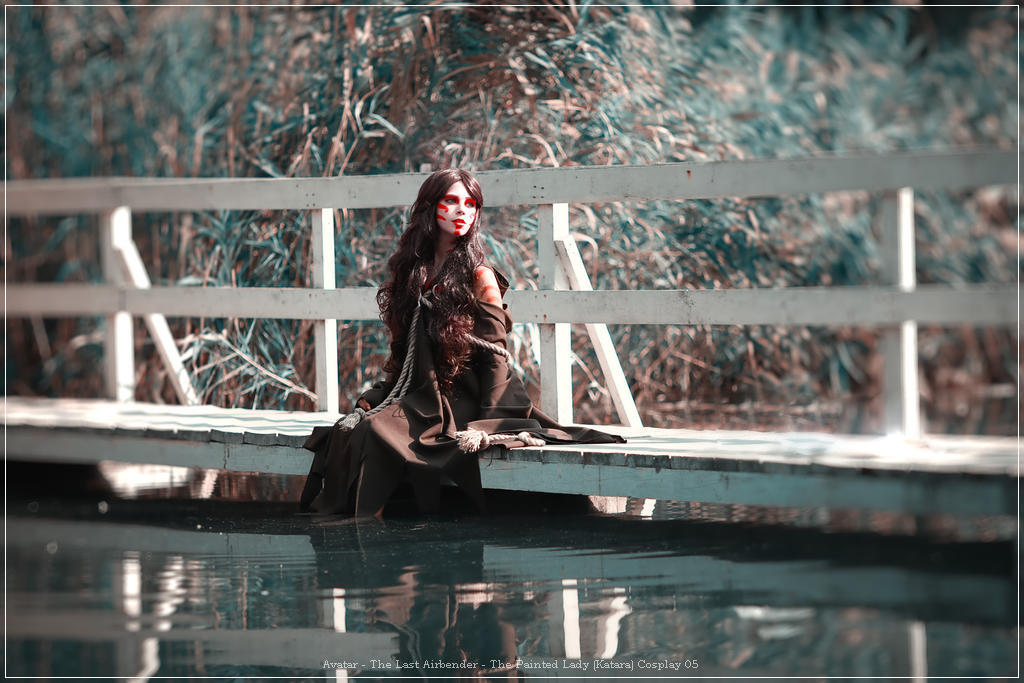 avatar the last airbender the painted lady katara cosplay 05