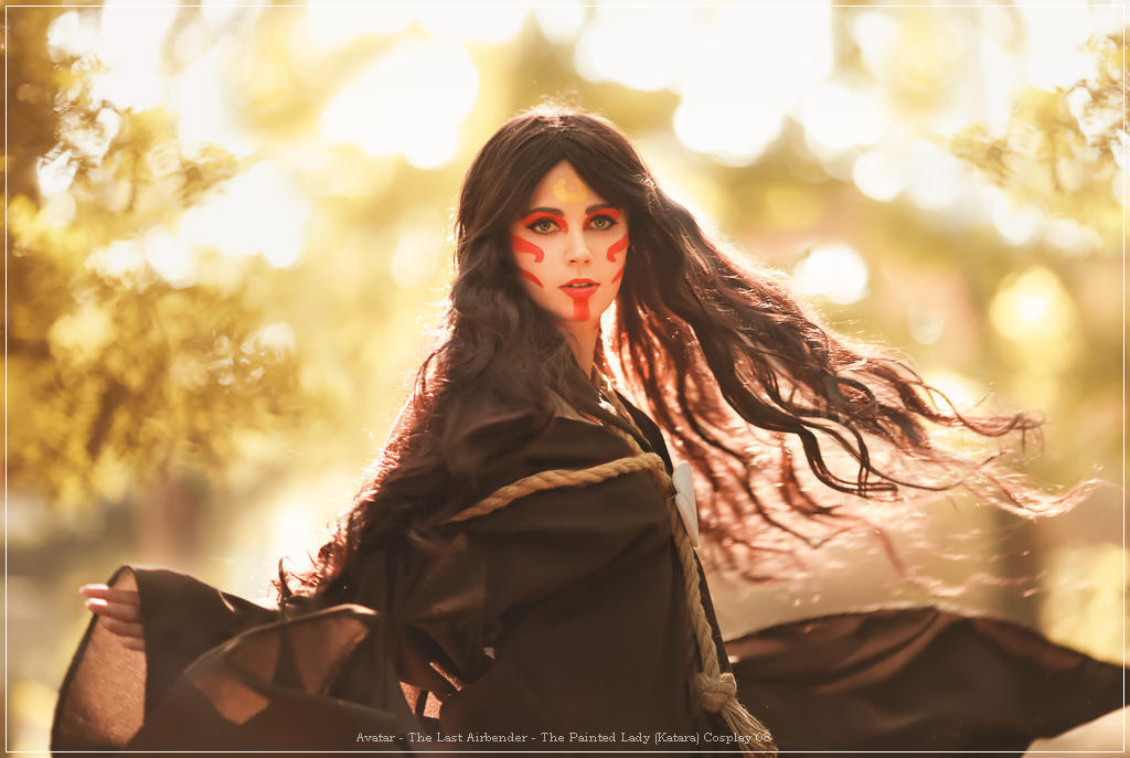 avatar the last airbender the painted lady katara cosplay 08