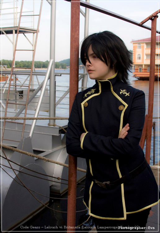 Code Geass - Lelouch vi Britannia (Lelouch Lamperouge) Cosplay costume showcase portrait