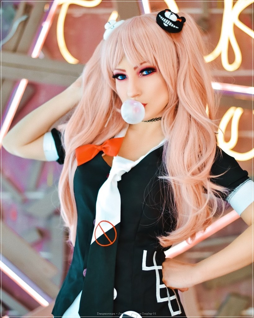 Danganronpa - Junko Enoshima Cosplay - artistic framing portrait