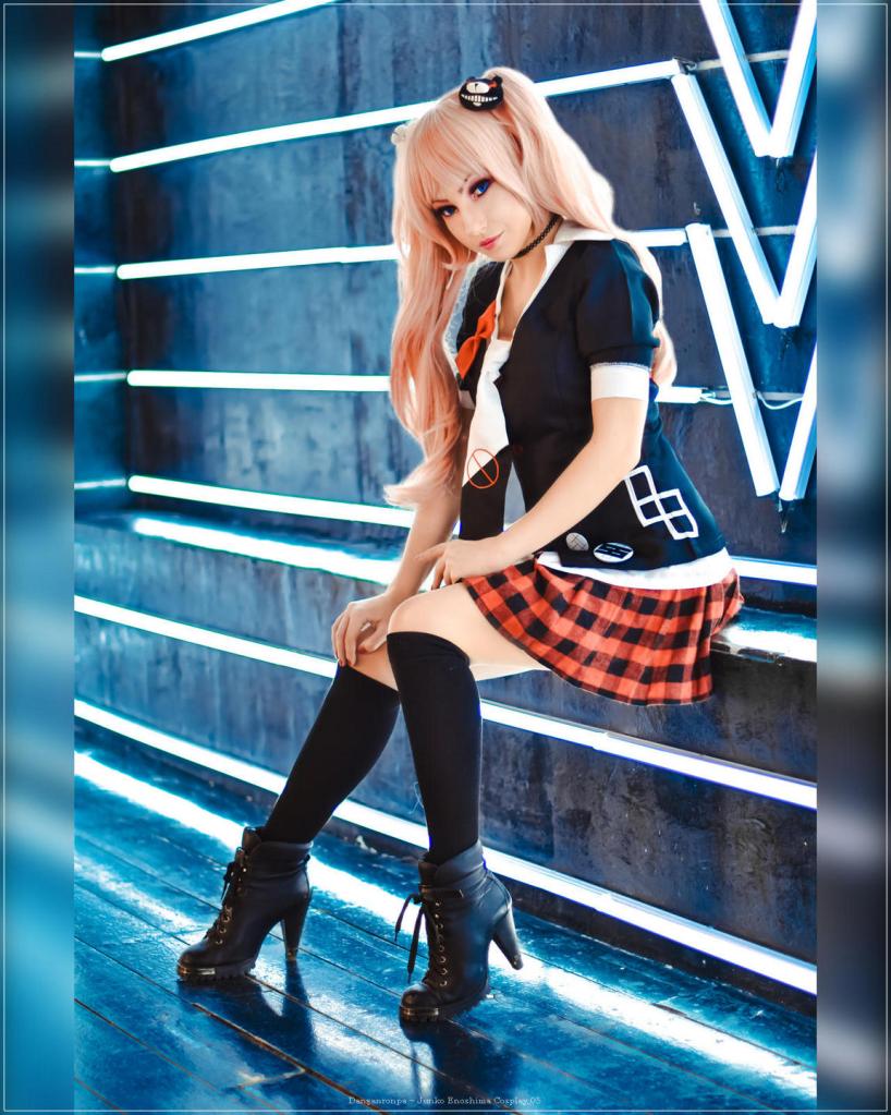 Danganronpa - Junko Enoshima Cosplay - inspired character capture