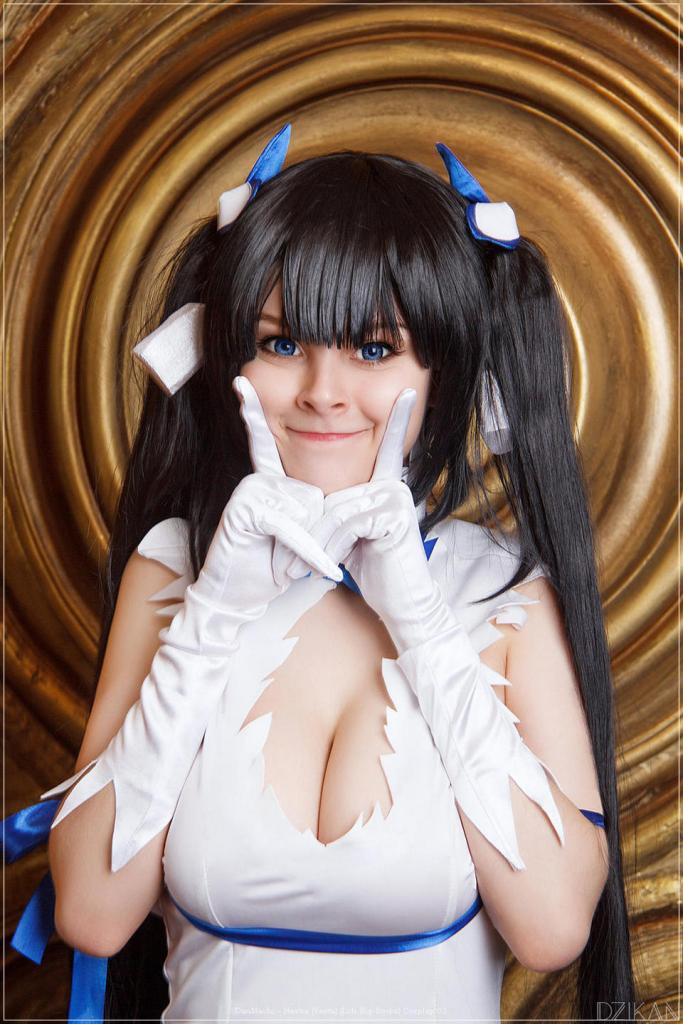 DanMachi - Hestia (Vesta) (Loli Big-Boobs) Cosplay - premium study