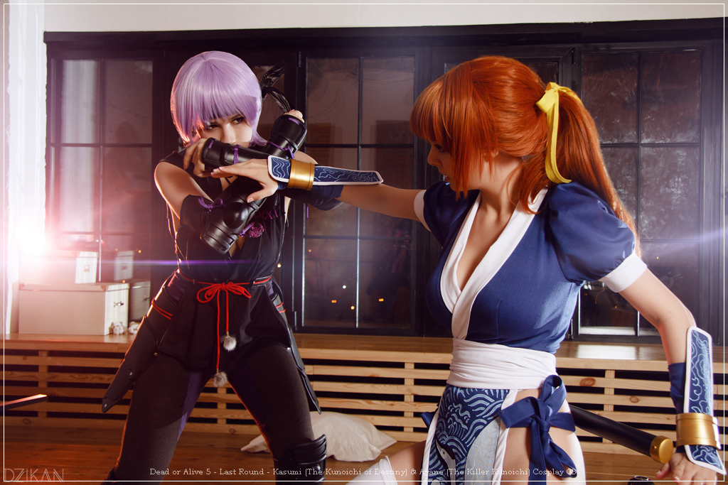Dead or Alive 5 - Last Round - Kasumi (The Kunoichi of Destiny) &amp; Ayane (The Killer Kunoichi) Cosplay - visual exploration
