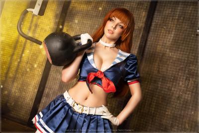 Dead or Alive 6 - Kasumi (The Kunoichi of Destiny) (Tropical Sailor) Cosplay