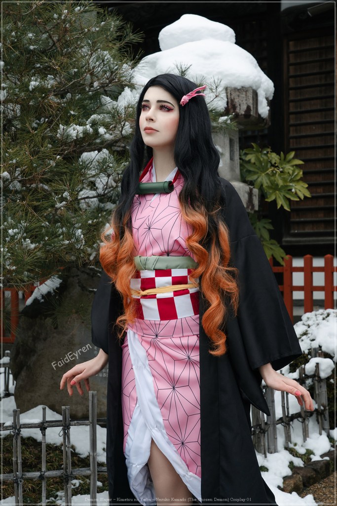 Demon Slayer - Nezuko Kamado (The Chosen Demon) Cosplay - body photo