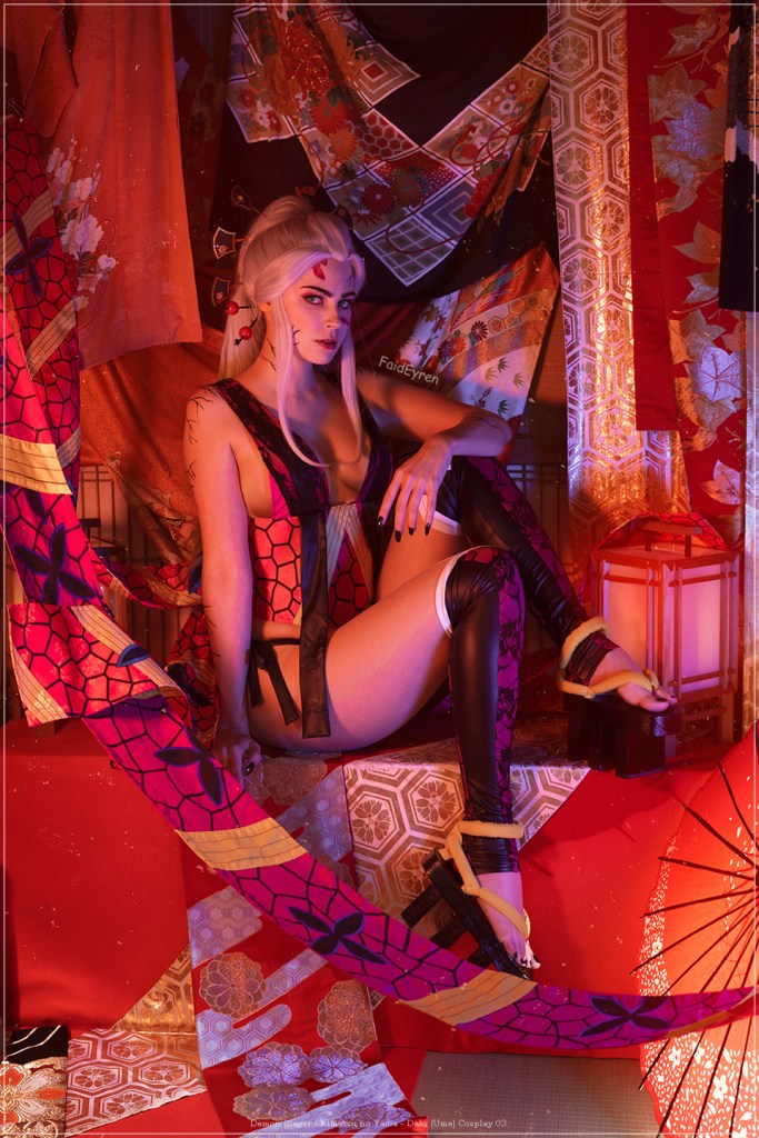 Demon Slayer - Daki (Ume) Cosplay - mature aesthetic capture