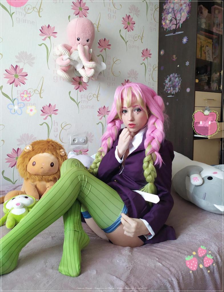 demon slayer kimetsu no yaiba mitsuri kanroji cosplay 03 1