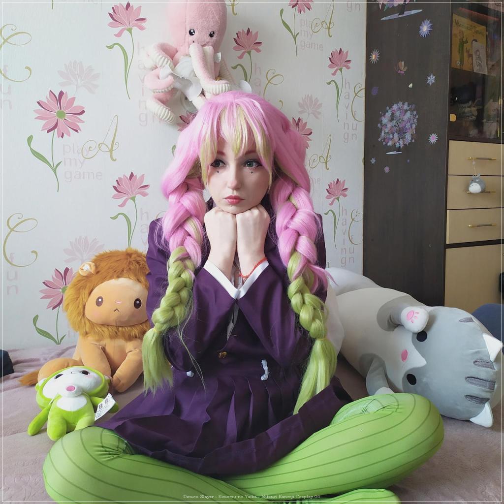 demon slayer kimetsu no yaiba mitsuri kanroji cosplay 04 1