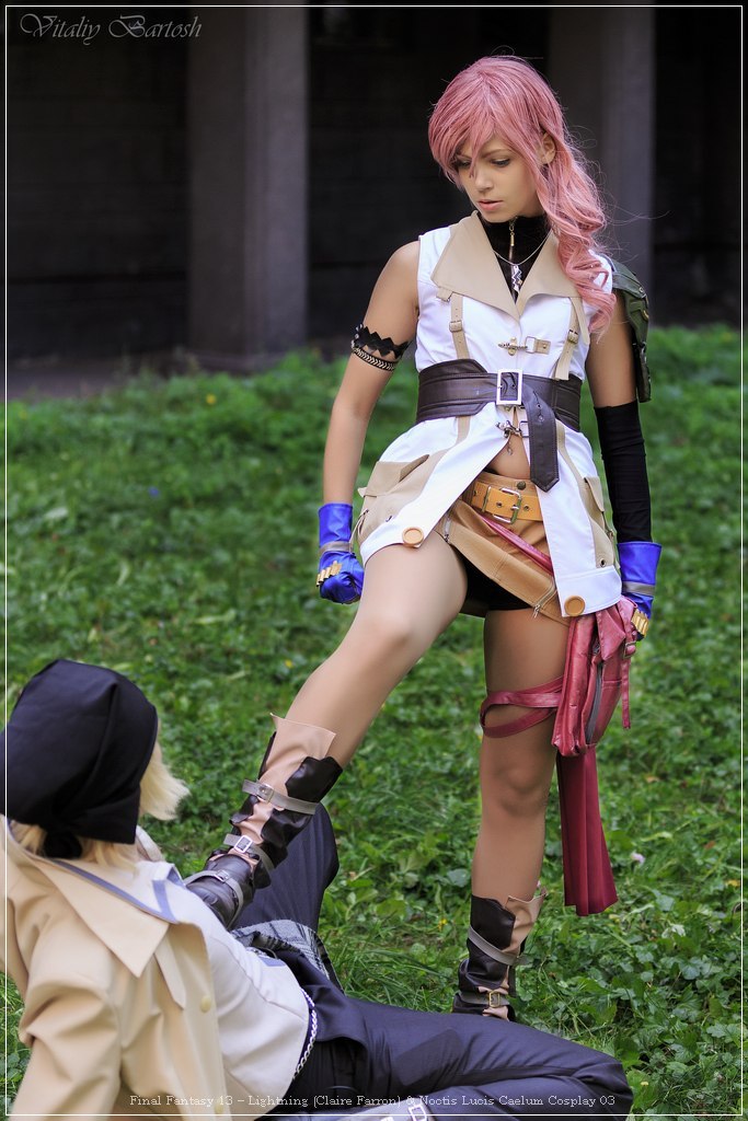 final fantasy 13 e28093 lightning claire farron noctis lucis caelum cosplay 03