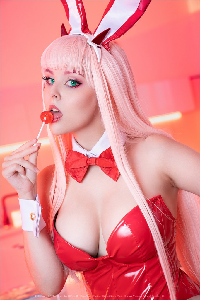 FREEing - DARLING in the FRANXX - Zero Two (Partner Killer) (Zero Two - Bunny Version Figure) Cosplay - refined study