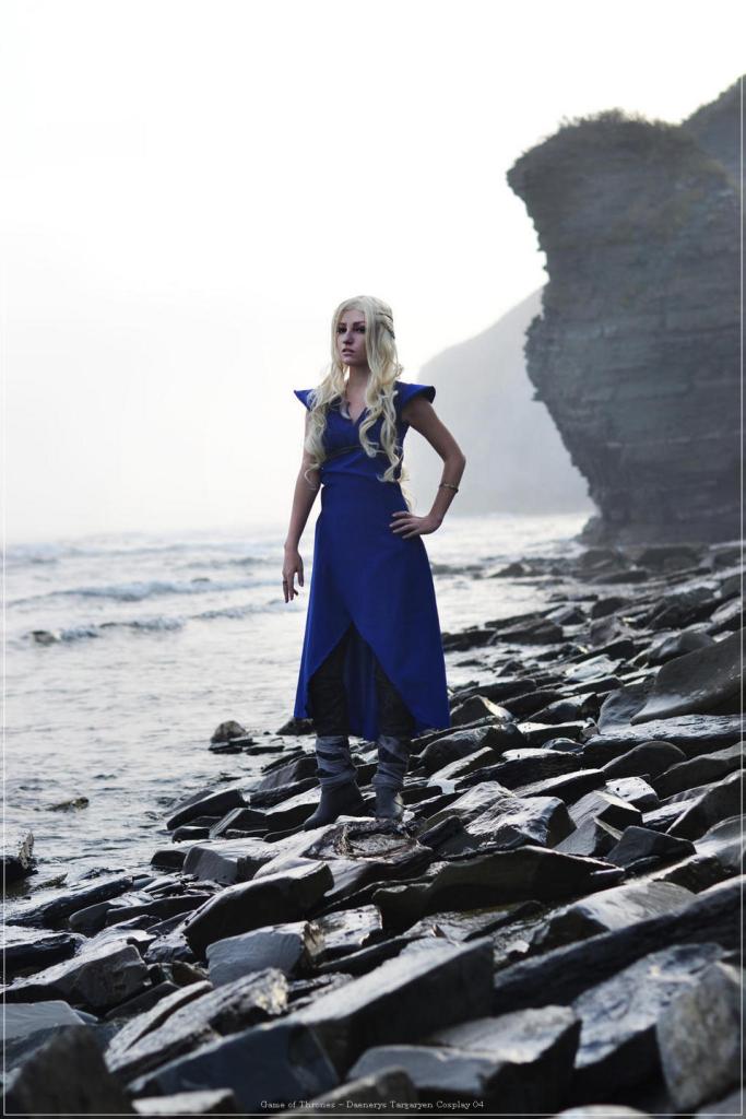 Game of Thrones - Daenerys Targaryen Cosplay - anime costume