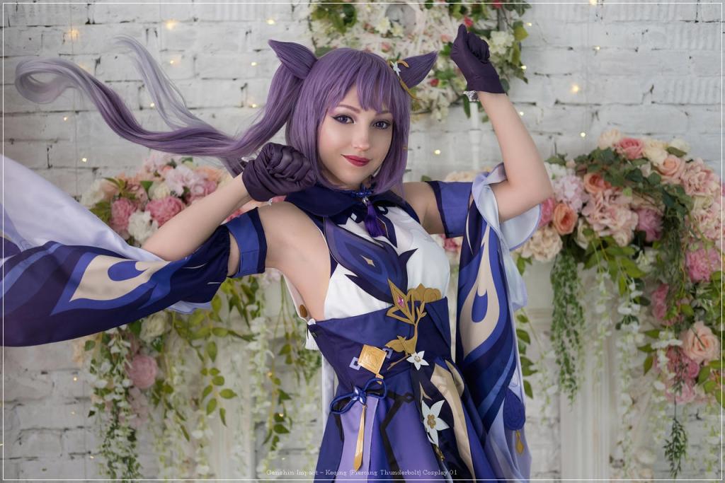 genshin impact e28093 keqing piercing thunderbolt cosplay 01