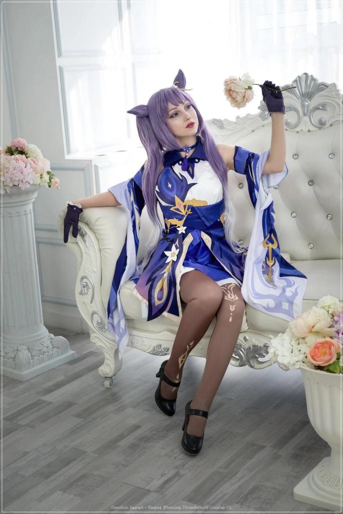 genshin impact e28093 keqing piercing thunderbolt cosplay 02