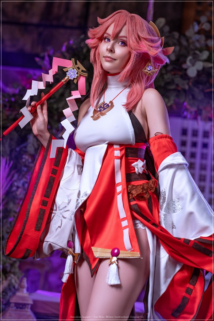 Genshin Impact - Yae Miko (Astute Amusement) (Mikos Instruction) Cosplay - visual exploration