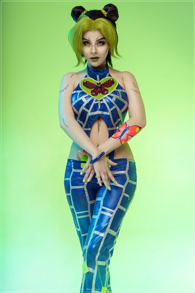 JoJos Bizarre Adventure - Jolyne Cujoh (JoJo) Cosplay - cinematic portrait