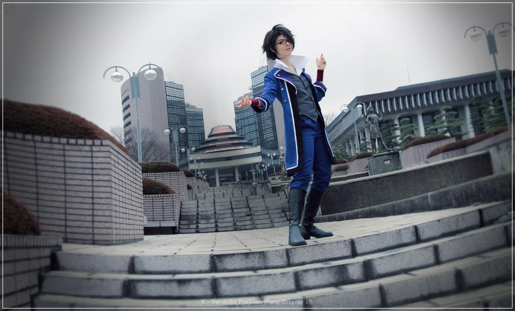 K - Saruhiko Fushimi (Saru) Cosplay - anime character costume photo K - Saruhiko Fushimi (Saru) Cosplay - anime character costume photo
