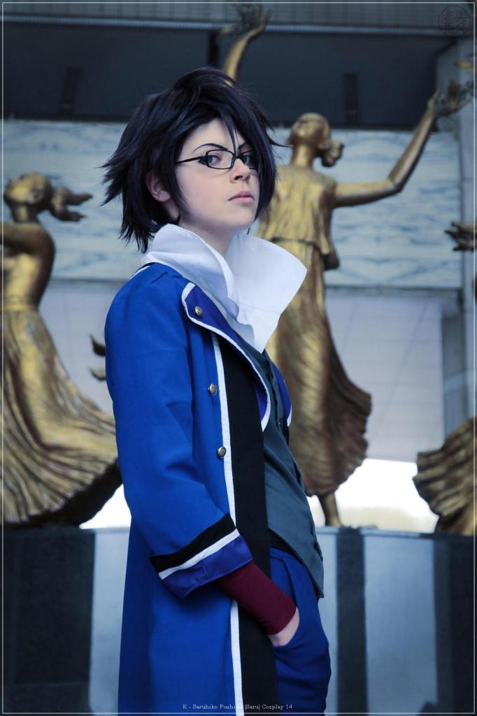 K - Saruhiko Fushimi (Saru) Cosplay - anime character costume photo K - Saruhiko Fushimi (Saru) Cosplay - anime character costume photo
