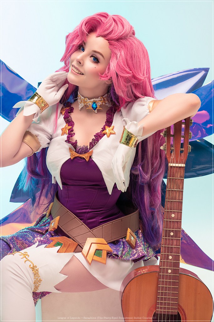 League of Legends - Seraphine (The Starry-Eyed Songstress) (Indie) Cosplay character recreation portrait