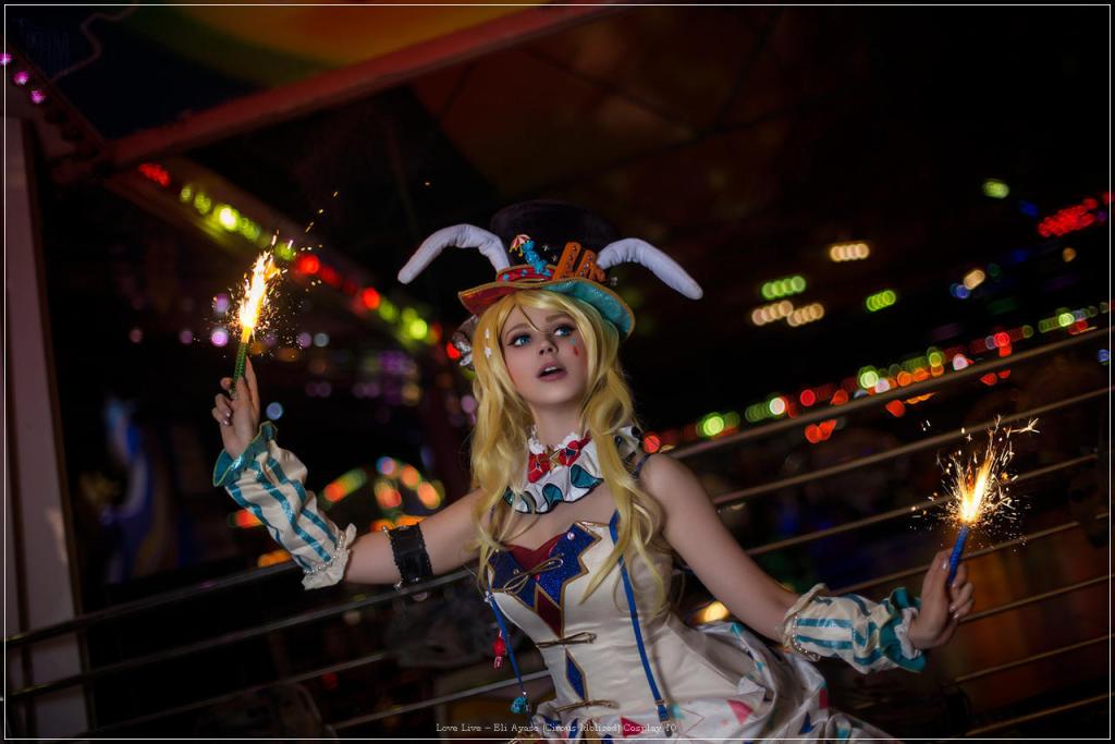 Love Live - Eli Ayase (Circus Idolized) Cosplay - costume show
