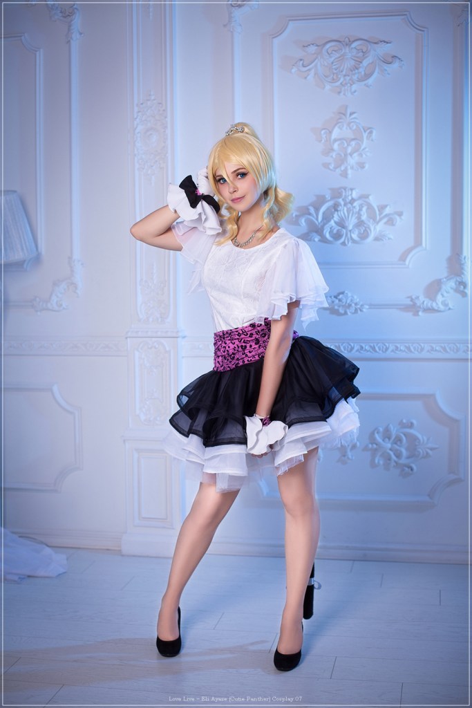 Love Live - Eli Ayase (Cutie Panther) Cosplay full length character portrait