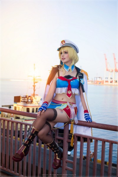 Love Live - Eli Ayase (Marine Idolized) Cosplay