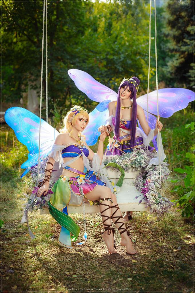 Love Live - Eli Ayase & Nozomi Tojo (Fairy) Cosplay - delicate portrait Love Live - Eli Ayase & Nozomi Tojo (Fairy) Cosplay - delicate portrait