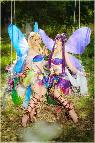 Love Live - Eli Ayase & Nozomi Tojo (Fairy) Cosplay