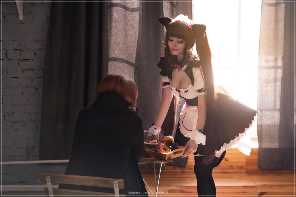 Nekopara - Chocola Cosplay - light aesthetic photography