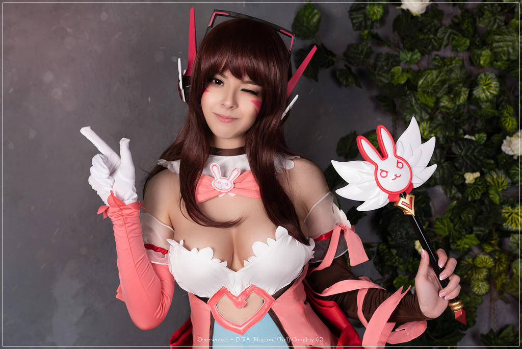 Overwatch - D.VA (Magical Girl) Cosplay - premium character study Overwatch - D.VA (Magical Girl) Cosplay - premium character study