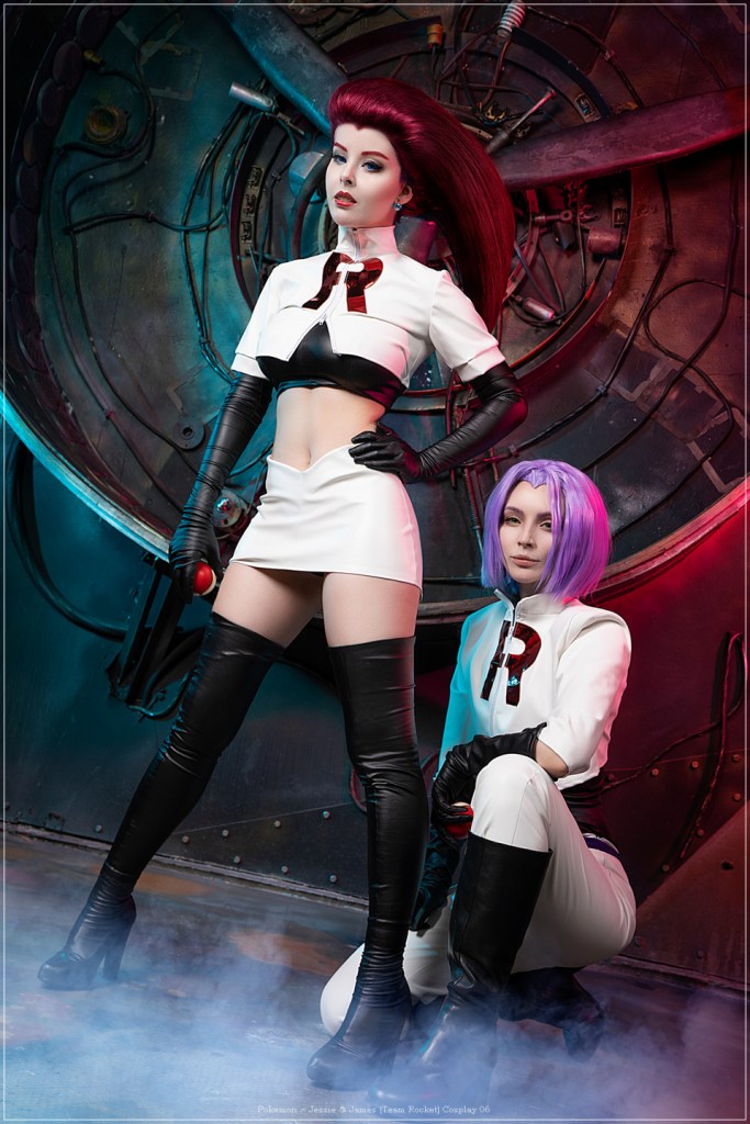 Pokemon - Jessie &amp; James (Team Rocket) Cosplay - portrait photo