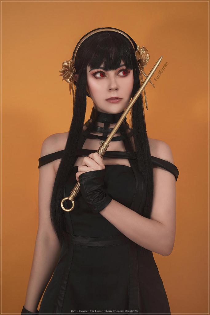 Spy × Family - Yor Forger (Thorn Princess) Cosplay - nuanced study Spy × Family - Yor Forger (Thorn Princess) Cosplay - nuanced study