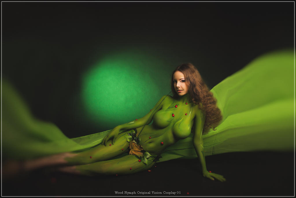 Wood Nymph Original Vision Cosplay - full length character portrait