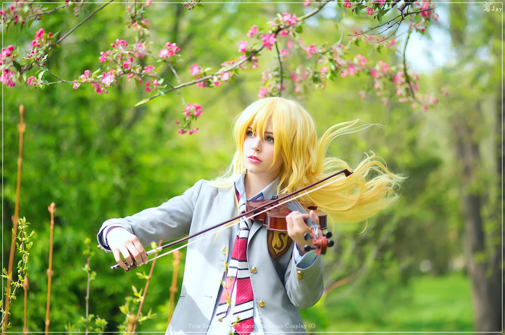 Your Lie in April - Kaori Miyazono Cosplay - costume portrait Your Lie in April - Kaori Miyazono Cosplay - costume portrait