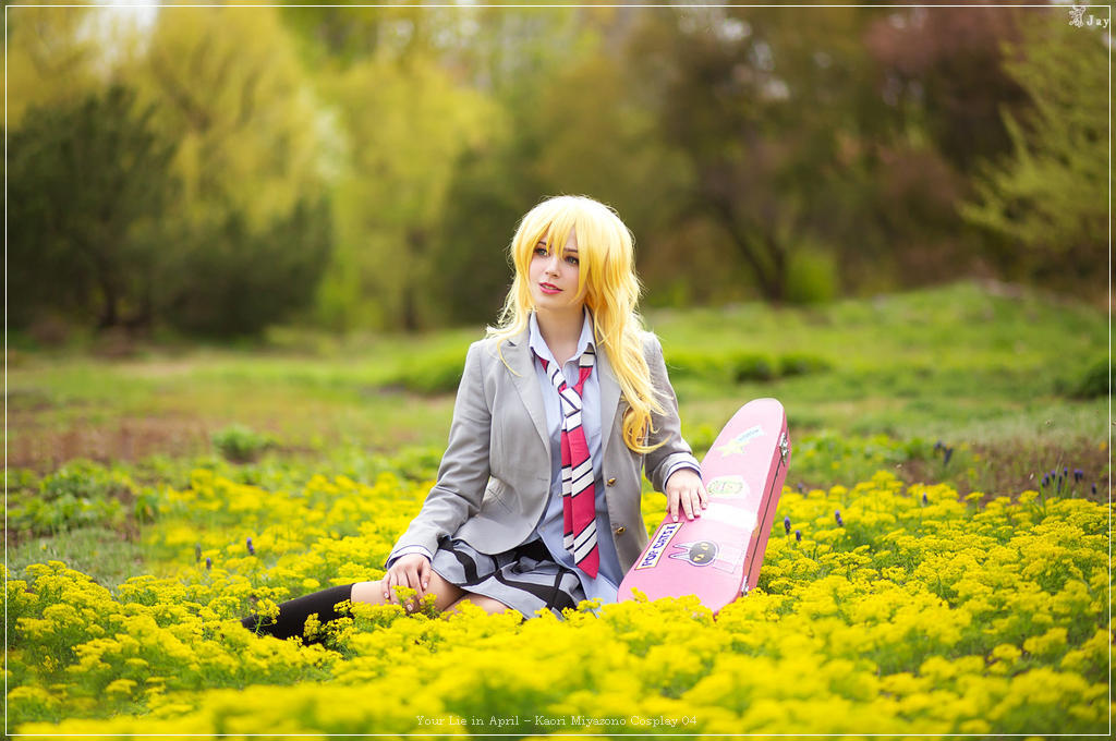Your Lie in April - Kaori Miyazono Cosplay - full length photo Your Lie in April - Kaori Miyazono Cosplay - full length photo