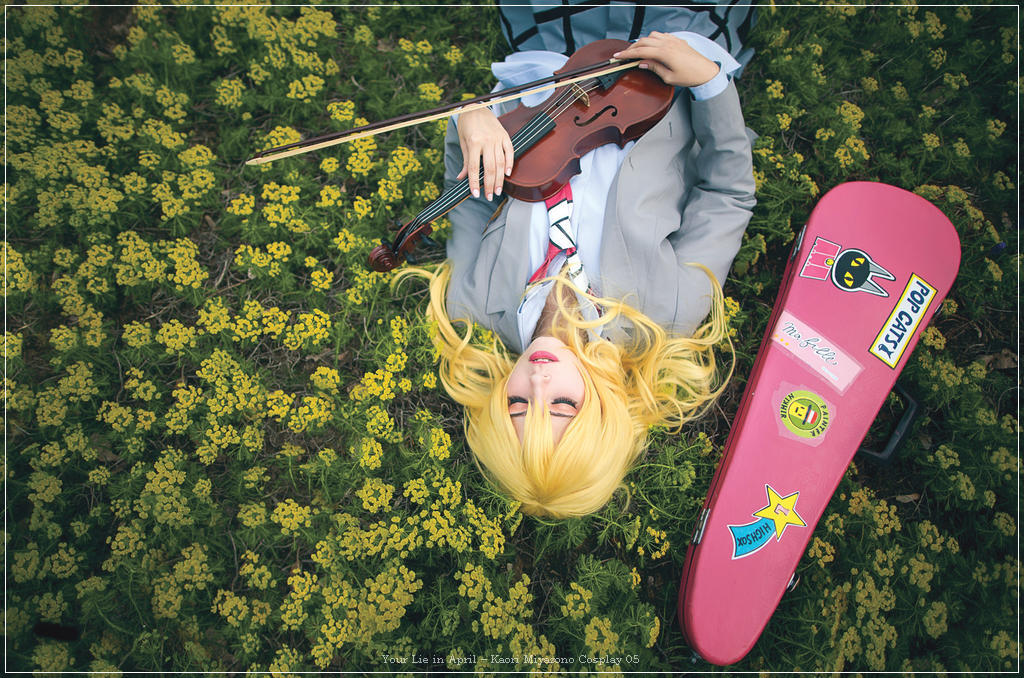 Your Lie in April - Kaori Miyazono Cosplay - portrait photo Your Lie in April - Kaori Miyazono Cosplay - portrait photo