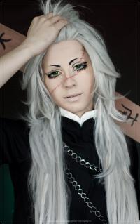 Black Butler - Undertaker (Silver Fox) Cosplay