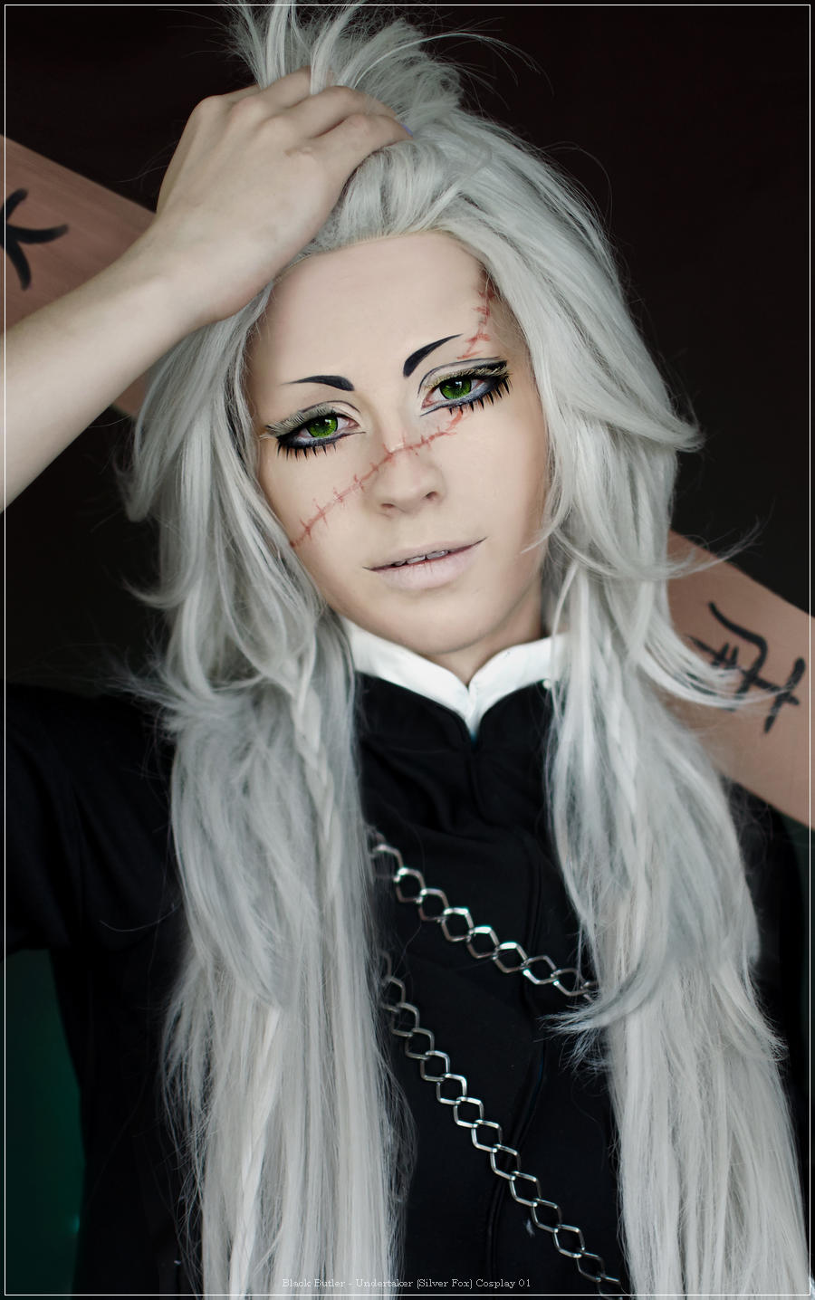 Black Butler - Undertaker (Silver Fox) Cosplay