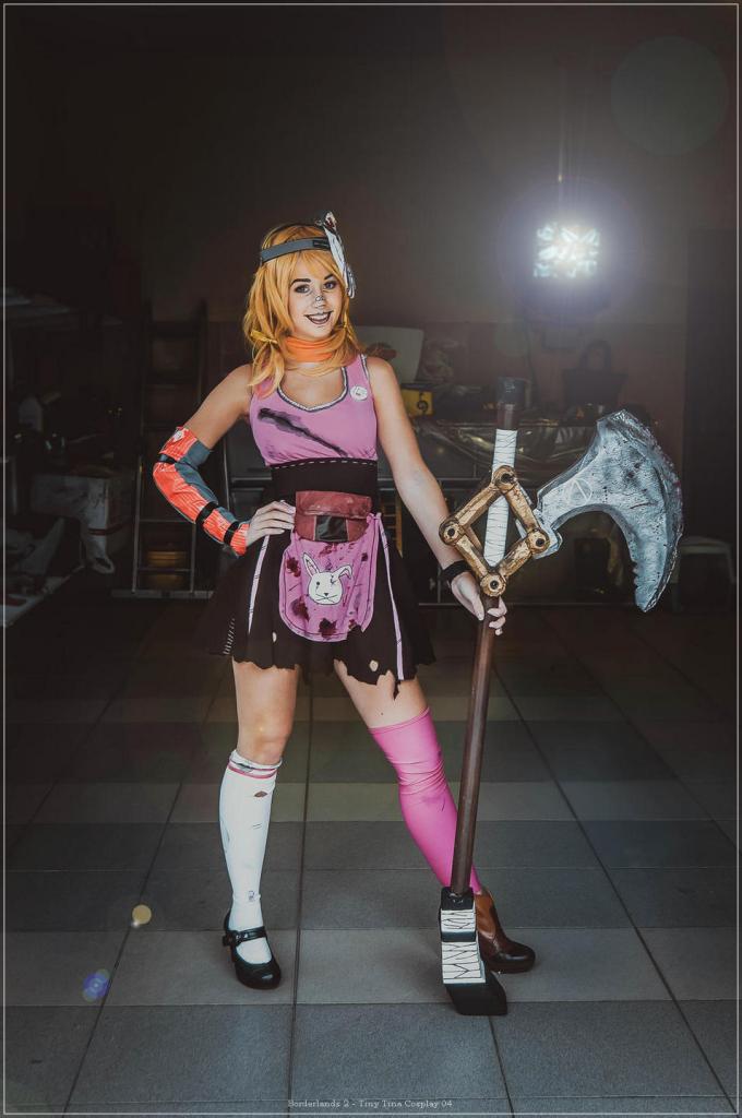 Borderlands 2 - Tiny Tina Cosplay - delicate character portrait