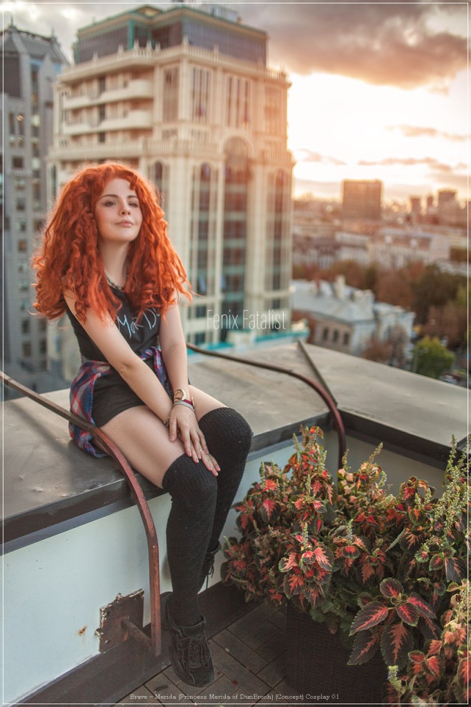 Brave - Merida (Princess Merida of DunBroch) (Concept) Cosplay - anime costume