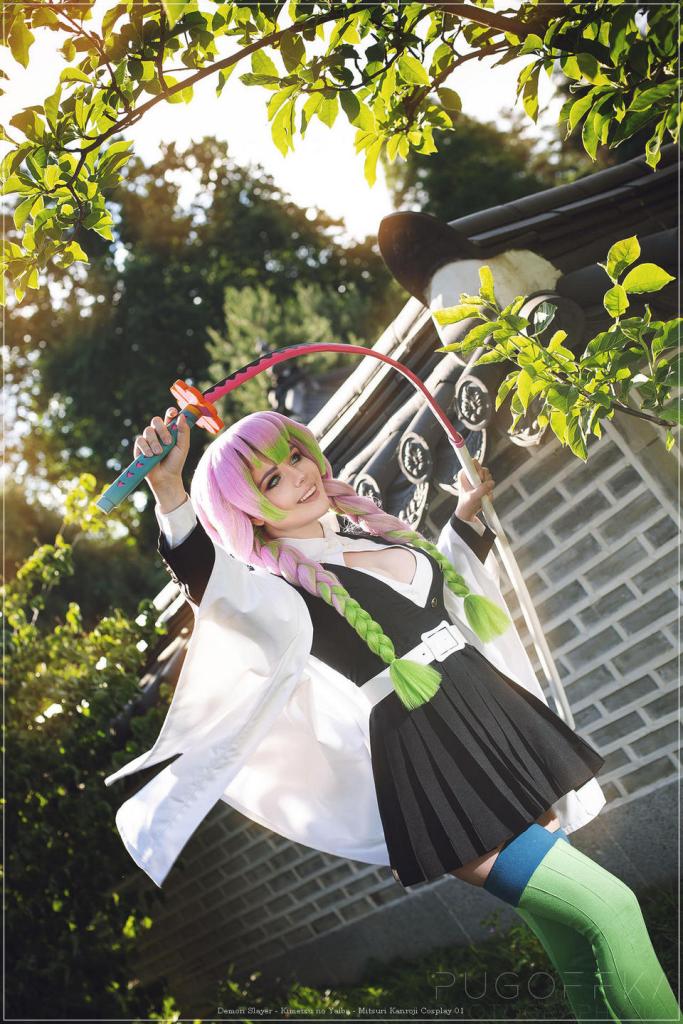 Demon Slayer - Mitsuri Kanroji Cosplay - visual character exploration