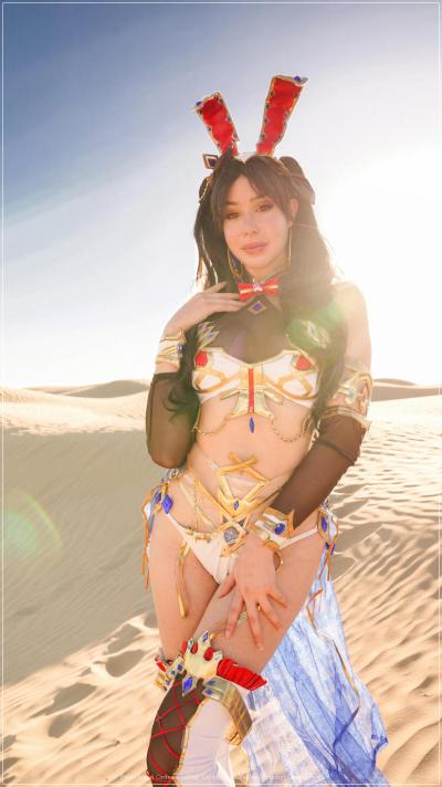 Fate Grand Order - Ishtar (Goddess of Venus) (Bunny) Cosplay